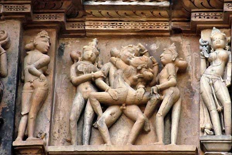 Кхаджурахо. Храм секса в Индии. Древний город. 